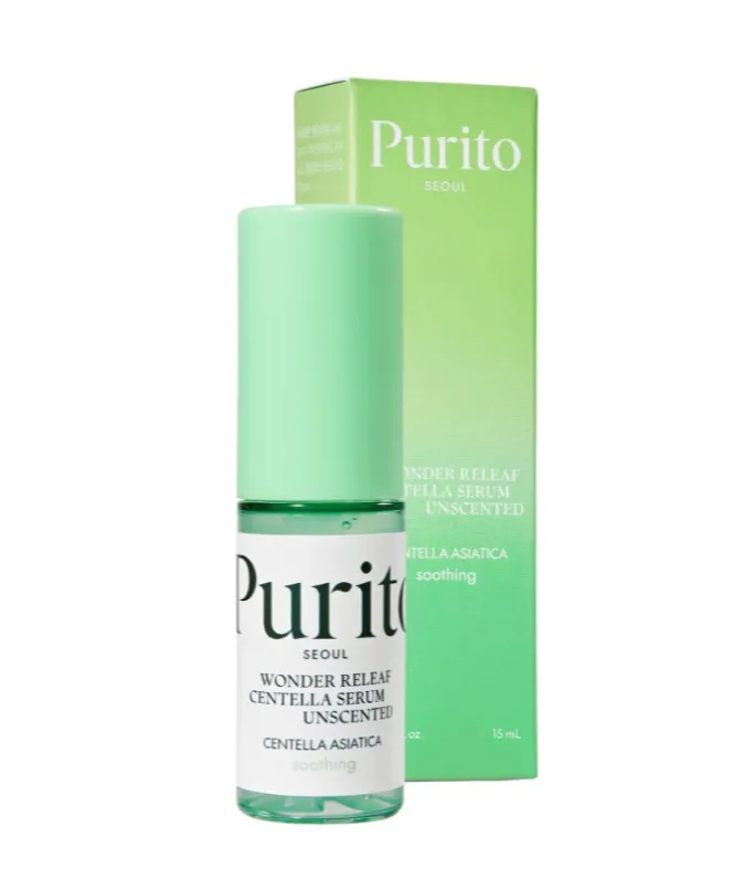 Wonder Releaf Centella Serum Unscented, 15 ml, 60 ml - Image 2